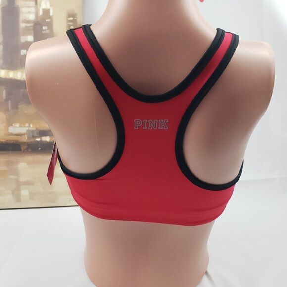 VS Red PINK Ultimate Yoga Sports Stars Bralette XS - Picture 4 of 4